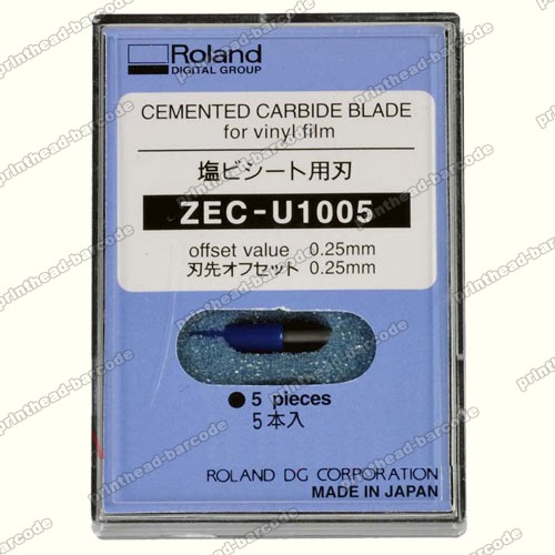 5X ZEC-U1005 Vinyl Cutter Plotter Blades for Roland 400 500 - Click Image to Close